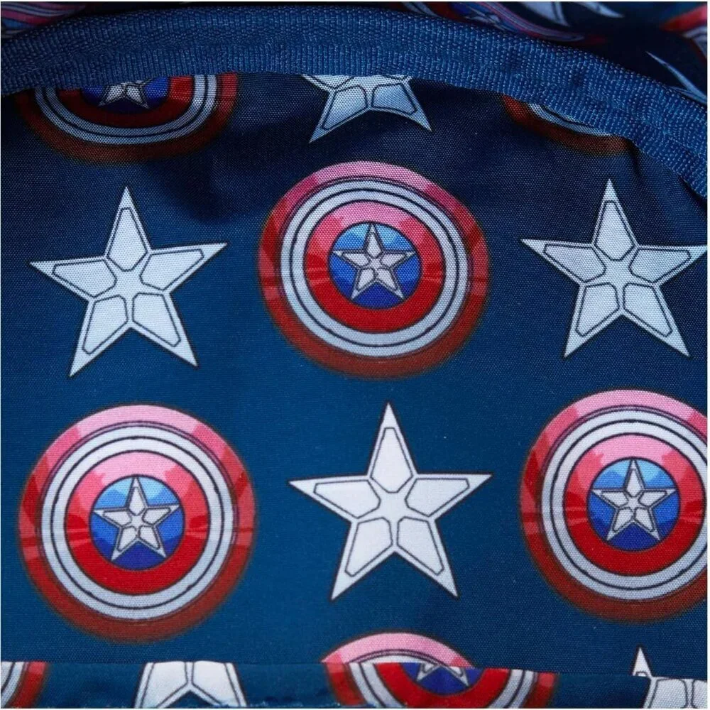 Loungefly Marvel Captain America Brave New World Cosplay Mini Backpack NWT​